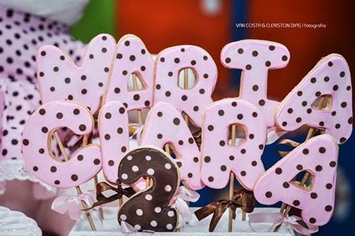 biscoito doce para festa infantil