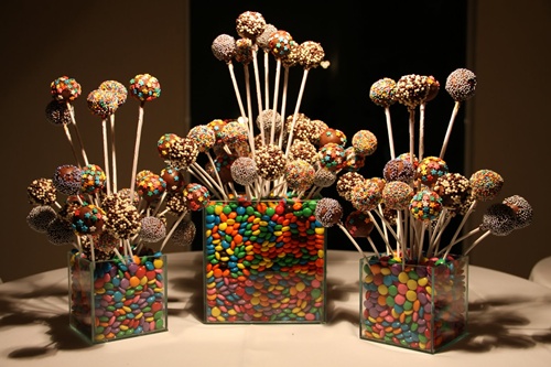 cake pops doces para festa infantil