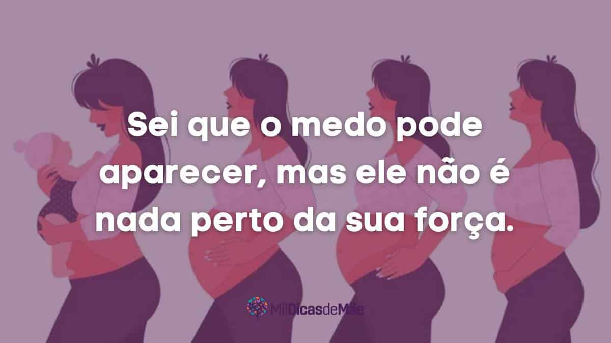 mensagem desejando um bom parto