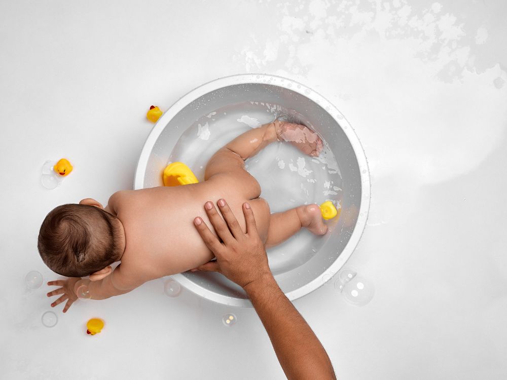 Kit higiene para bebê recém-nascido
